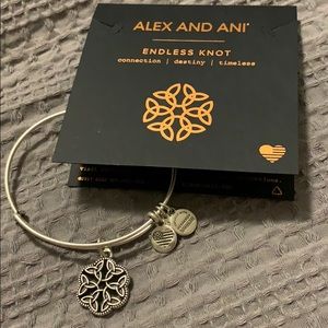 Alex and ani endless knot bangle